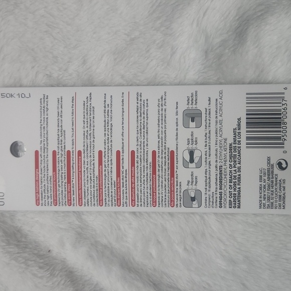 Essie UV cured sleek stick 18 nail strips per pack cuticle stick and file - Picture 2 of 4